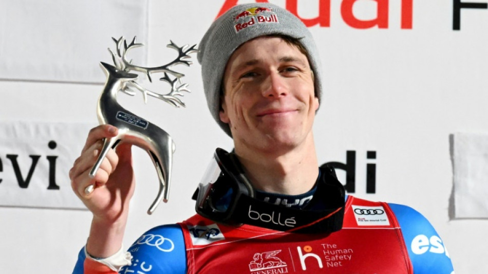 Ski alpin: "&Ccedil;a fait beaucoup de bien &agrave; la confiance", savoure No&euml;l, victorieux &agrave; Levi 