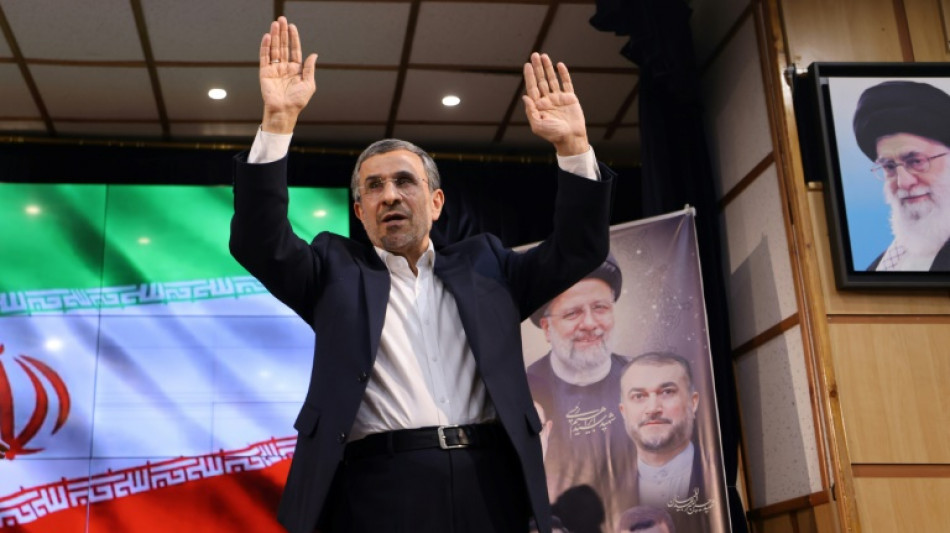Ahmadineyad registra candidatura para intentar volver a la presidencia iran&iacute;