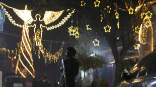 Festive lights, security tight for Christmas in Damascus