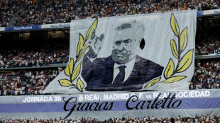 Torcedores do Real Madrid homenageiam Ancelotti e Modric