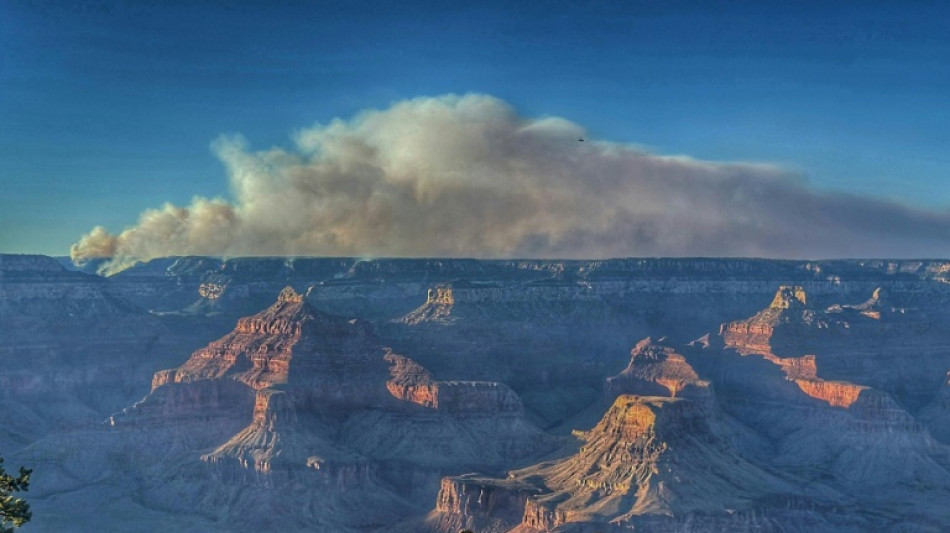Grand Canyon fire rages, one month on