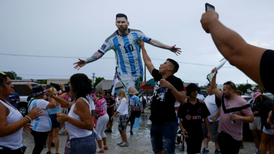 Messi hailed as 'America's number 10' as he greets rapturous Miami fans 