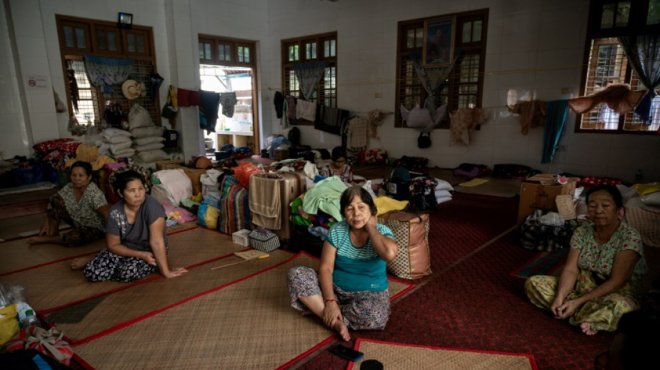 Birmanie: &agrave; Mandalay, le drame des d&eacute;plac&eacute;s face au conflit et aux ruines du s&eacute;isme