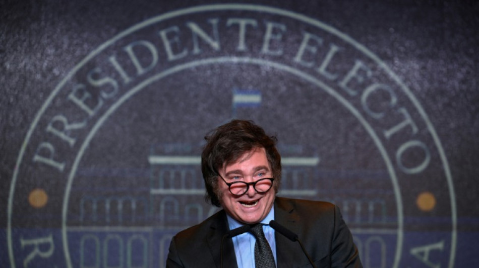 Argentine: les d&eacute;fis du futur pr&eacute;sident Milei