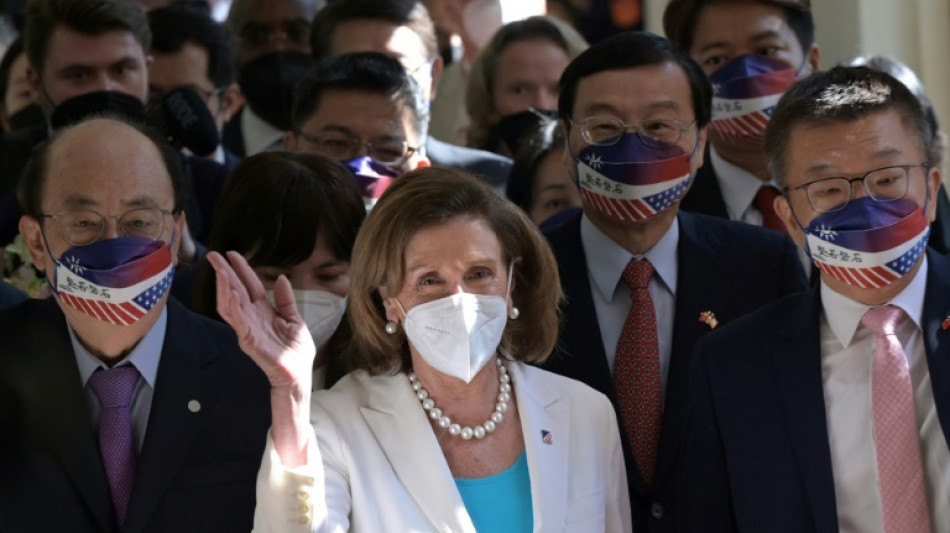 Visite de Pelosi: Ta&iuml;wan "ne reculera pas" face &agrave; la menace chinoise, affirme sa pr&eacute;sidente 