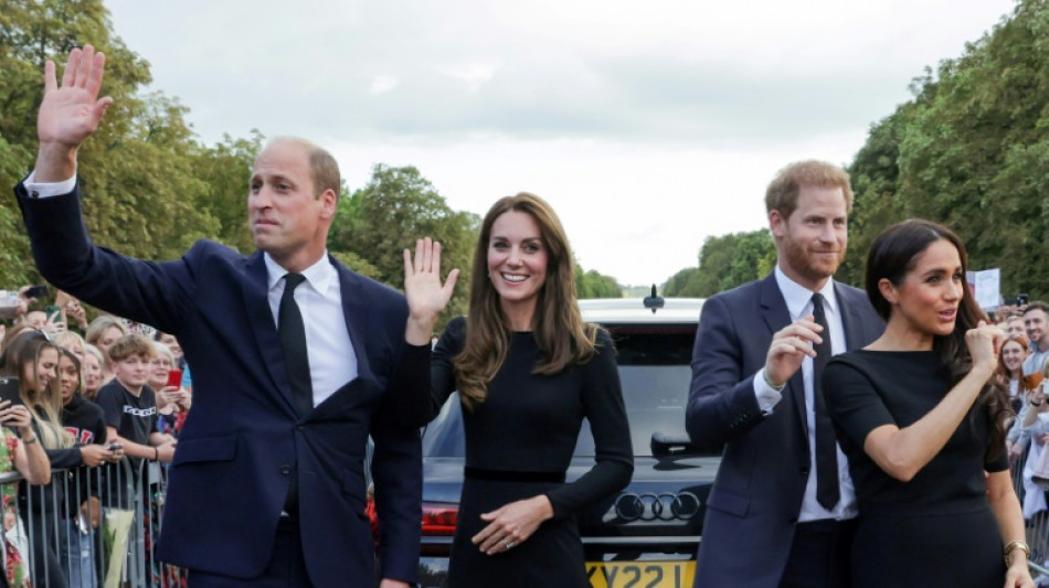 La tr&ecirc;ve entre William et Harry et leurs &eacute;pouses &agrave; la une de la presse britannique