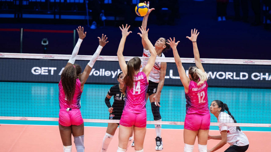 Pallavolo: Mondiale Club donne; semifinale &egrave; Conegliano-Milano
