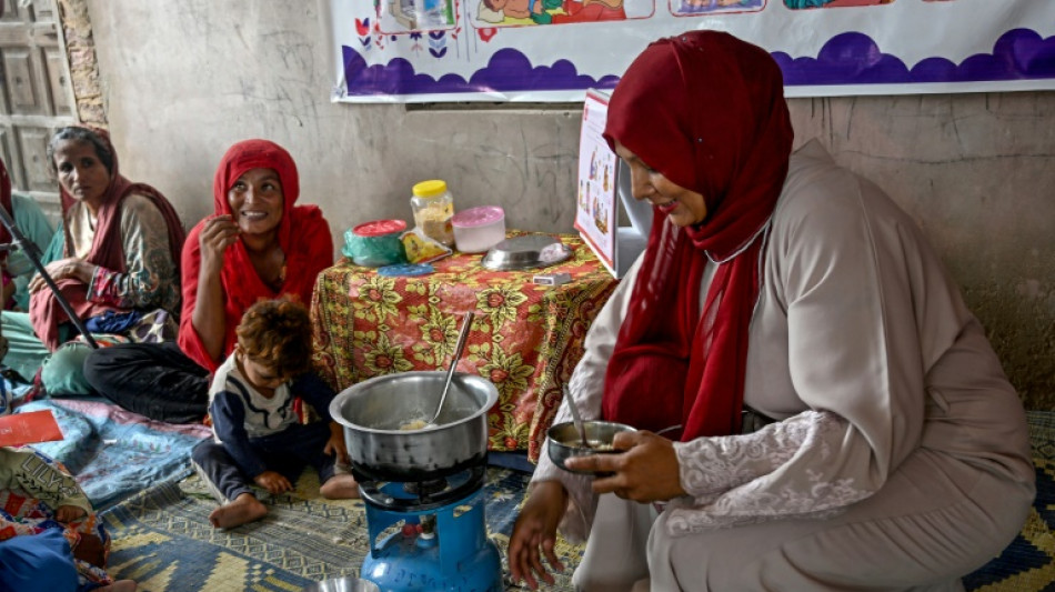 Moins d'huile et plus de prot&eacute;ines, la recette pour sauver les enfants du sud du Pakistan