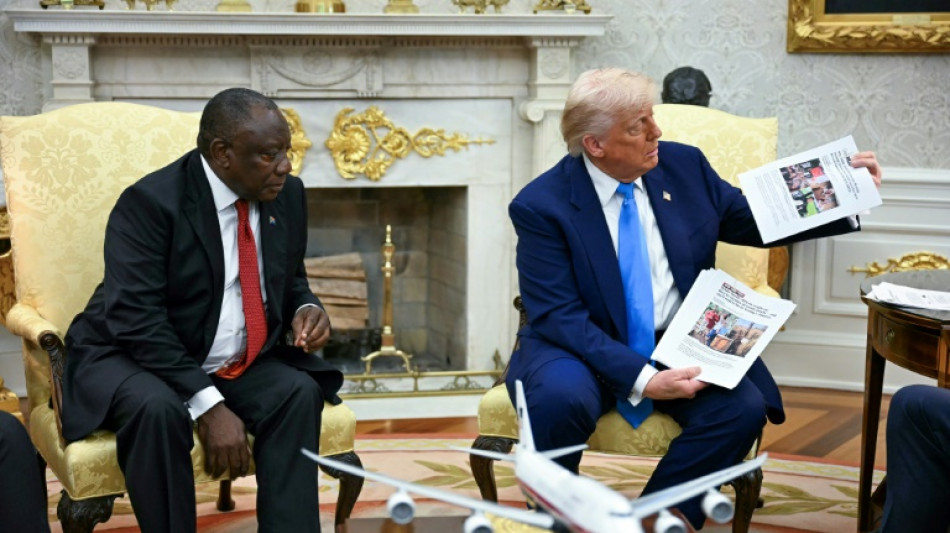 Trump embosca a presidente de Sudáfrica con acusaciones de "genocidio contra blancos"