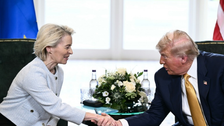 Trump und Von der Leyen beginnen entscheidendes Gespr&auml;ch &uuml;ber Handelsabkommen