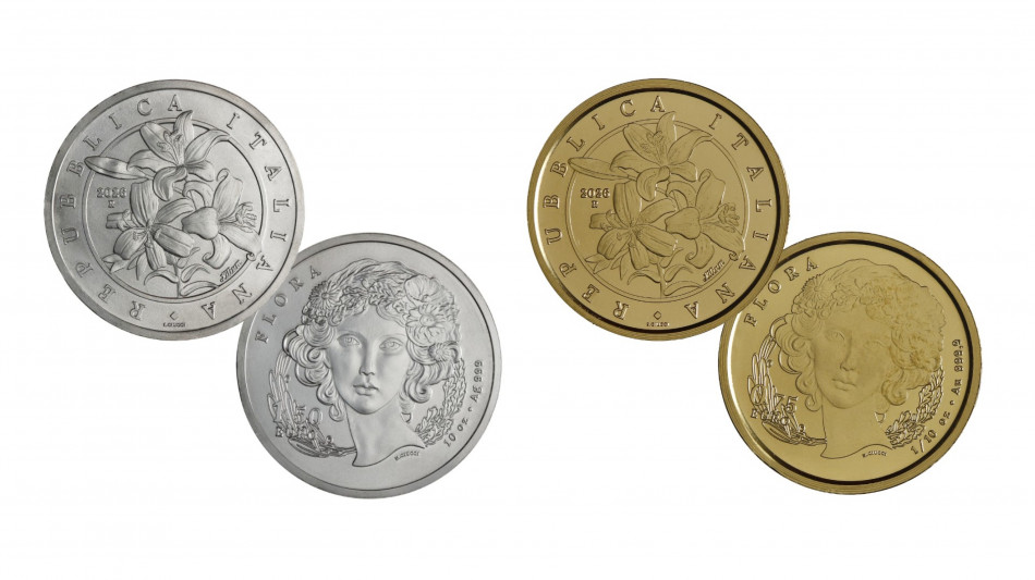 Ipzs, un giglio per due emissioni della Collezione Numismatica 2026