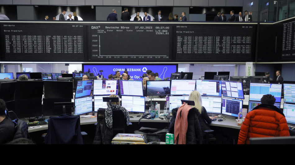 Borsa: l'Europa termina debole alla vigilia della Fed