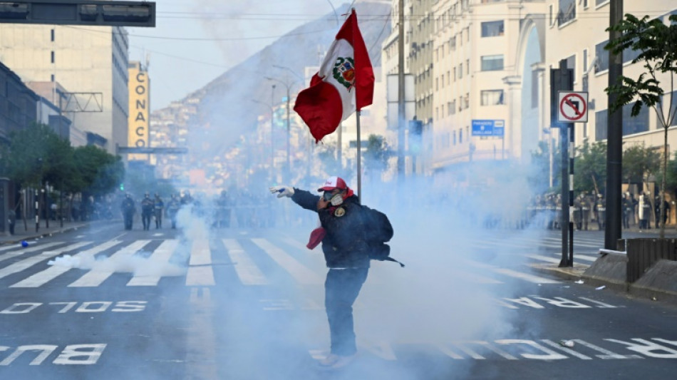 Proteste in Peru rei&szlig;en nicht ab