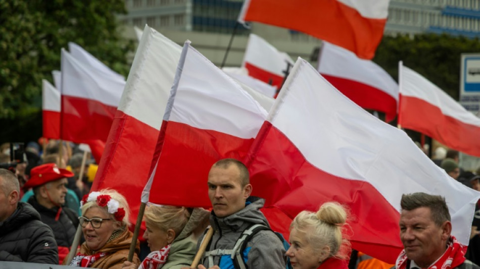 Tausende Nationalisten demonstrieren vor Pr&auml;sidentenwahl in Polen gegen Migration