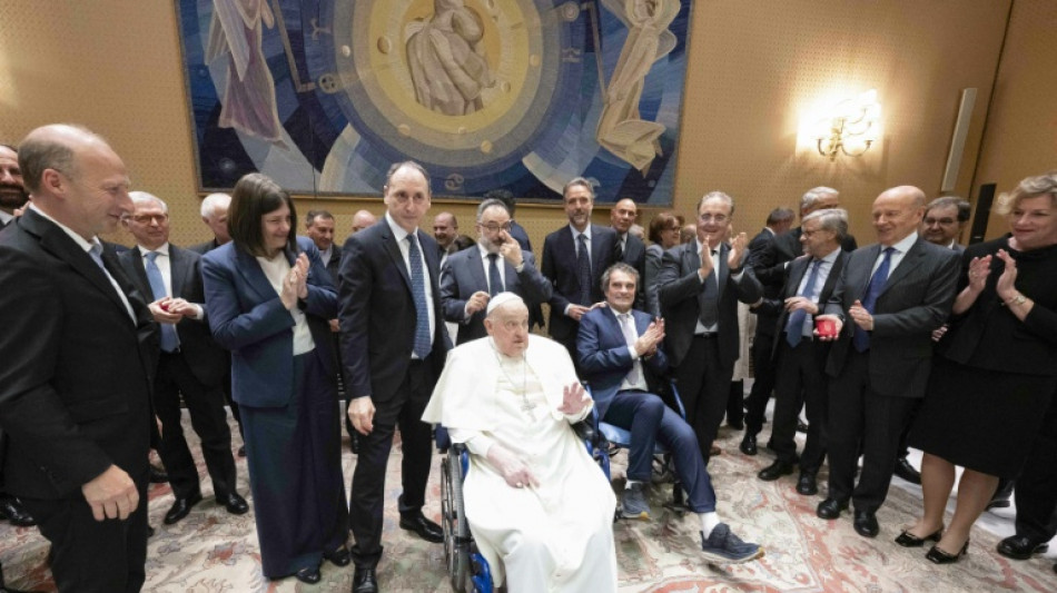 Papst empfängt Krankenhauspersonal und bedankt sich für "sehr gute" Versorgung