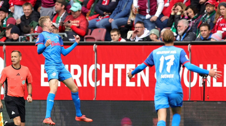 Zweiter Sieg in Folge: Kiel sch&ouml;pft in Augsburg Hoffnung