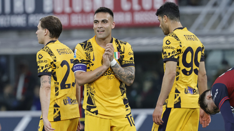 Calcio: Inter-Roma si gioca domenica alle 15.00