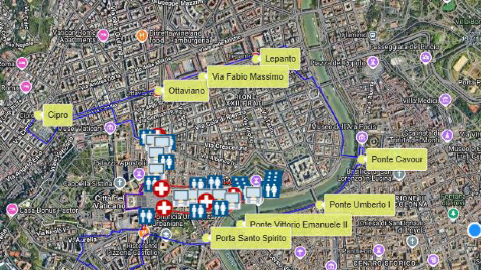Il corteo funebre di domani durerà mezz'ora