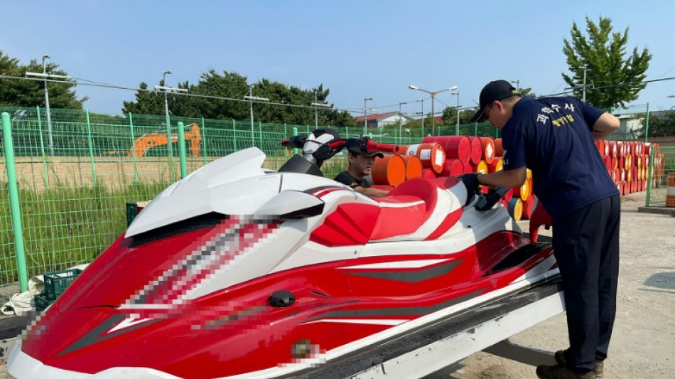 S. Korean coastguard arrests man who arrived by jet ski from China
