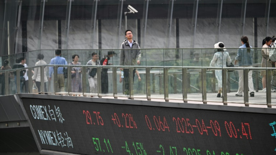 Shanghai finance workers worry after front-row seat to tariff turmoil