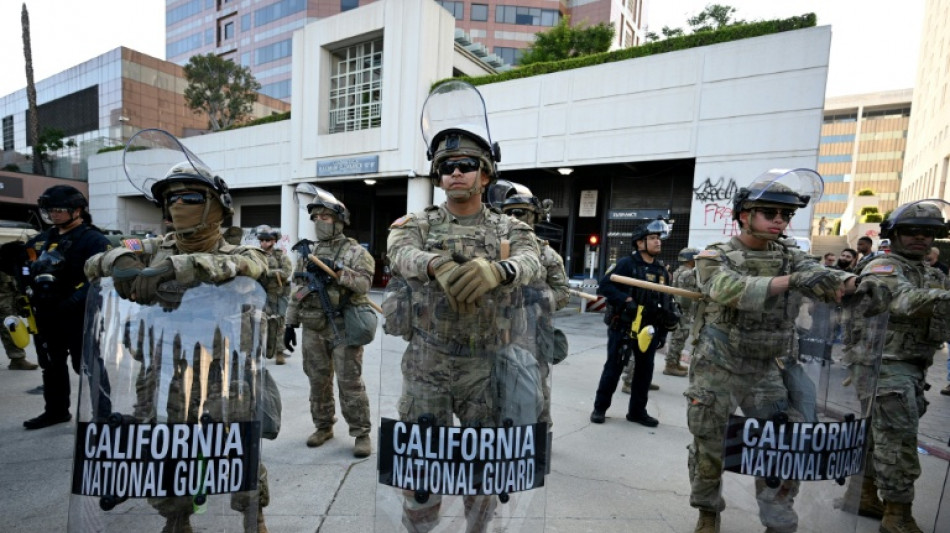 Hegseth zieht H&auml;lfte der nach Los Angeles entsandten Nationalgardisten ab