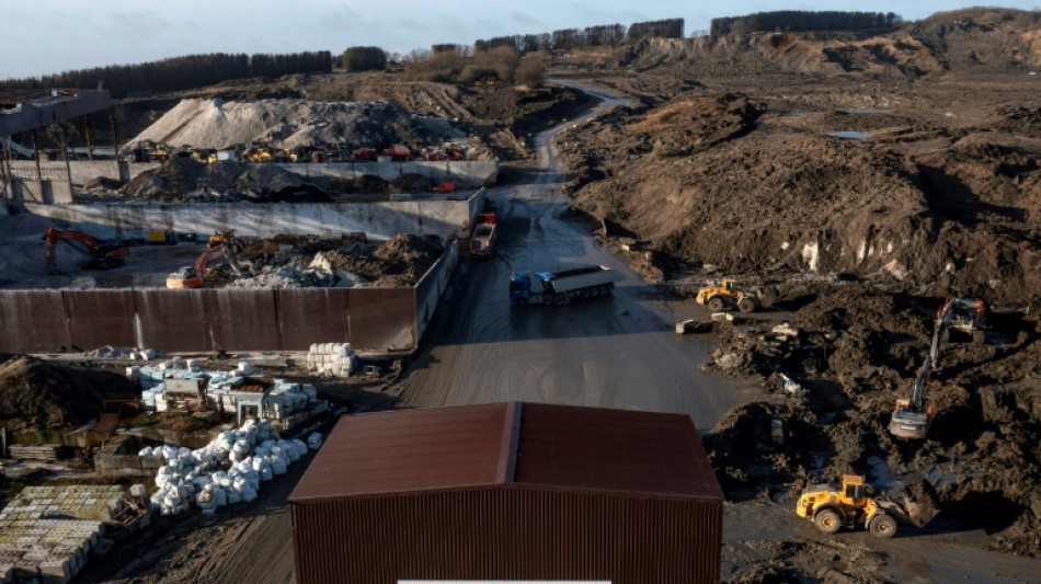 Au Danemark, un glissement de terrain in&eacute;dit menace un hameau