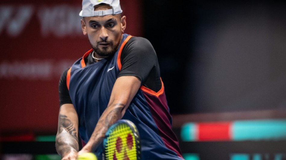 Kyrgios 'weathers storm' to reach Japan Open quarter-finals