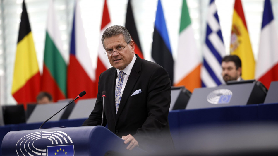 Sefcovic sente oggi Lutnick, 'contatti intensi sui dazi'