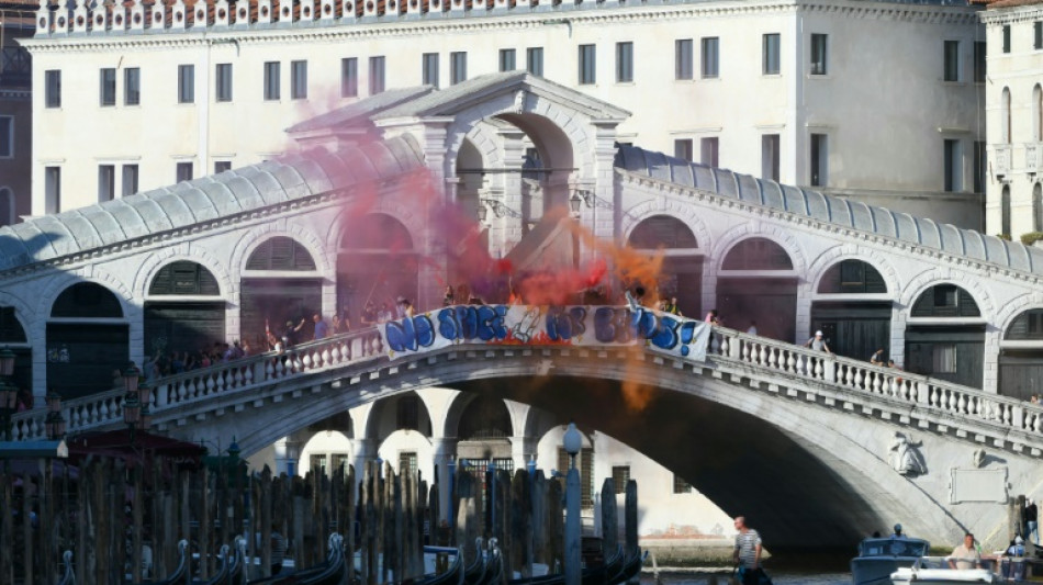 'Eat the rich': Venice protests shadow Bezos wedding