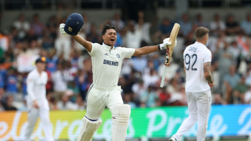 Ton-up Jaiswal makes England toil in first Test as India take control