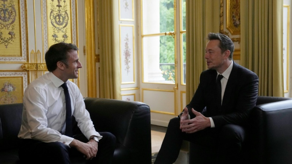 Presidente franc&ecirc;s recebe Elon Musk antes de evento de investidores