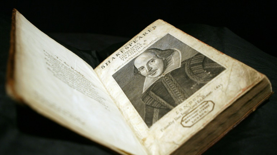 UK show reveals tawdry tale of Shakespeare folio theft
