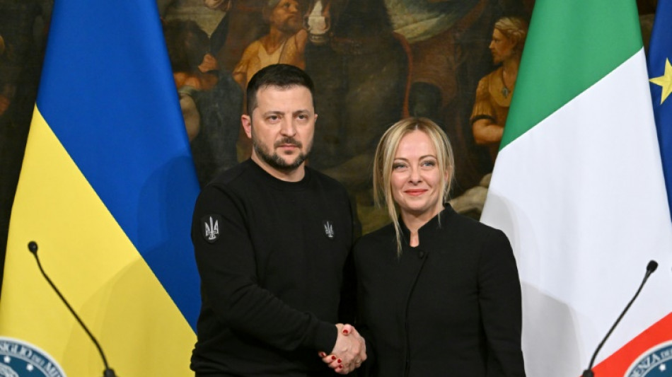 Selenskyj bittet bei Italien-Besuch um weitere Unterst&uuml;tzung f&uuml;r sein Land