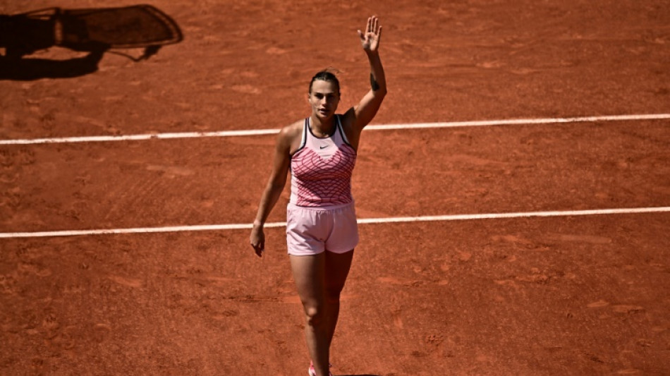 La bielorrusa Sabalenka, a semifinales en Par&iacute;s tras vencer a la ucraniana Svitolina