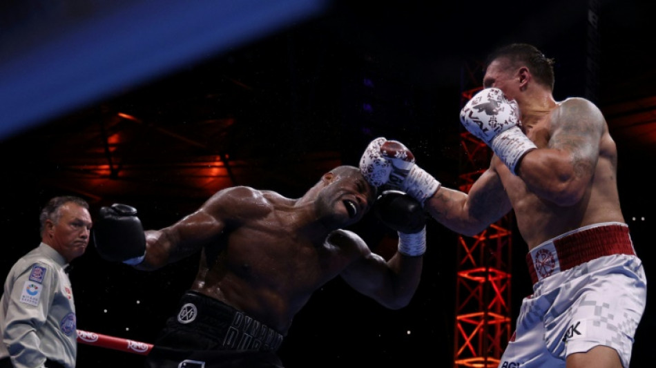 Boxe: Usyk champion du monde unifi&eacute; des lourds apr&egrave;s son KO contre Dubois