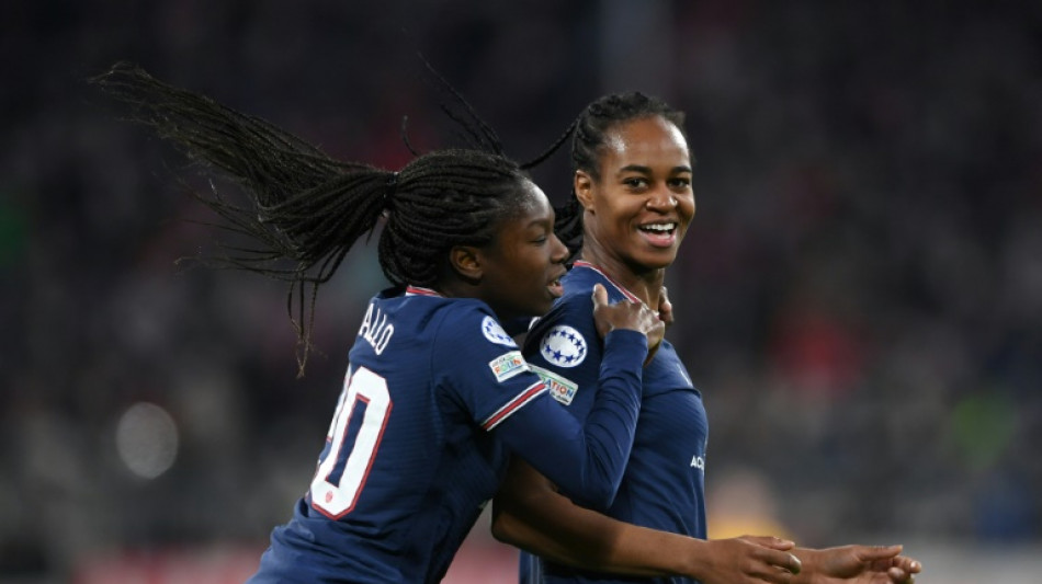 Ligue des champions f&eacute;minine: le PSG prend l'avantage face au Bayern 2-1 en quart de finale aller
