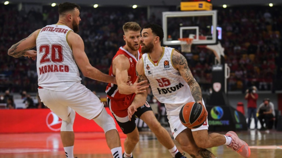 Basket: Monaco avec l'avantage du terrain face &agrave; l'Olympiakos en quarts d'Euroligue