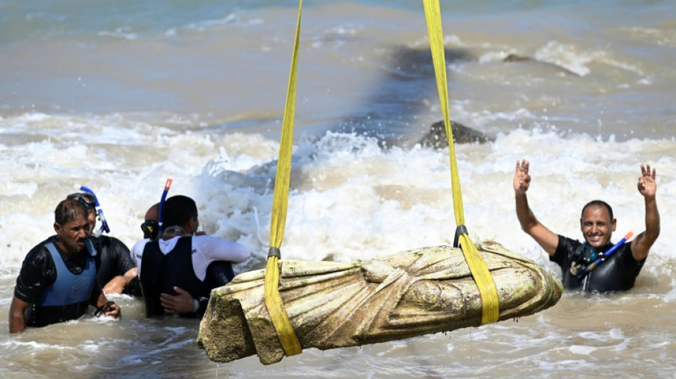Egipto revela restos de ciudad sumergida de más de 2.000 años frente a Alejandría