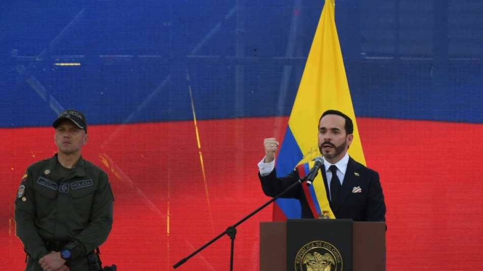 Colombia's new president vows to 'defeat narco-terrorists'
