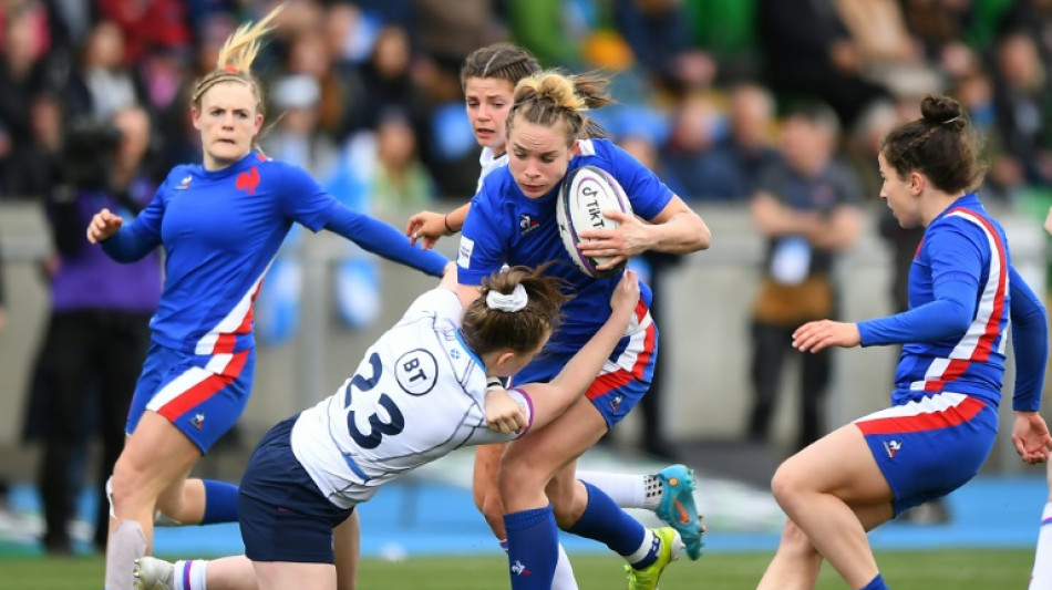 XV de France: les Bleues n'ont "rien &agrave; envier" &agrave; l'Angleterre, selon Marine M&eacute;nager