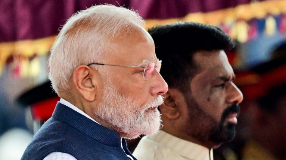 Le Premier ministre indien Modi conclut des accords de d&eacute;fense et sur l'&eacute;nergie avec le Sri Lanka