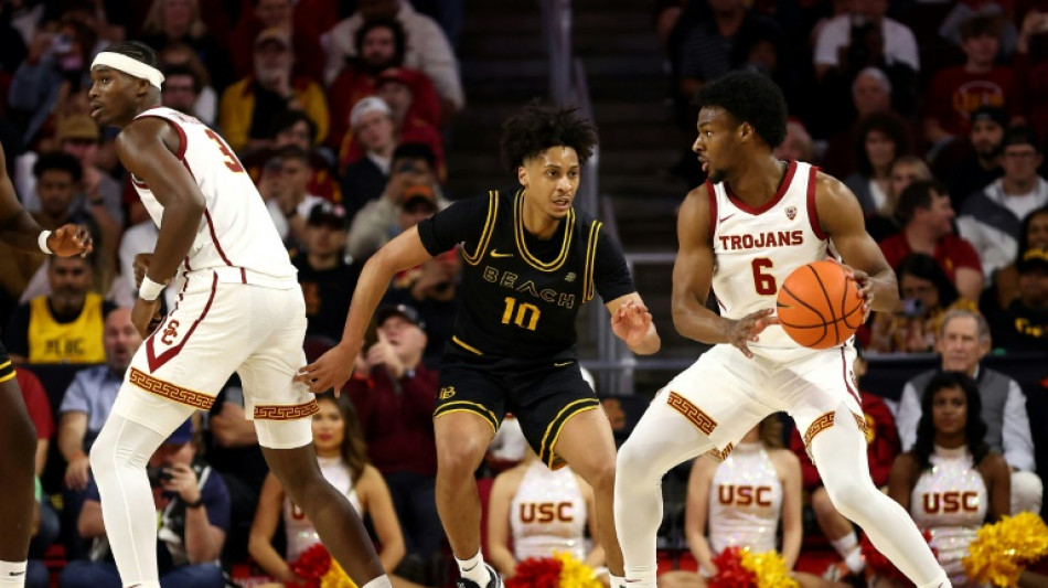 Bronny, le fils de LeBron James, reprend le basket apr&egrave;s son arr&ecirc;t cardiaque