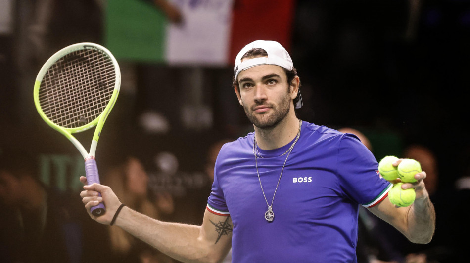 Davis: Berrettini batte Collignon, Italia-Belgio 1-0