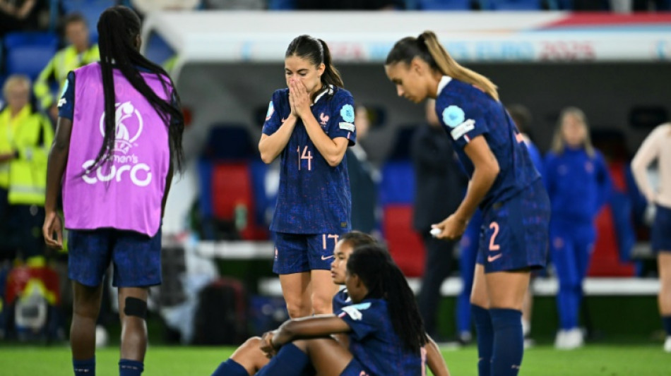 Euro-2025: nouveau cauchemar allemand pour les Bleues, impuissantes et &eacute;limin&eacute;es