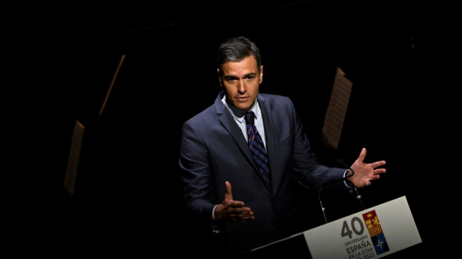 Pedro S&aacute;nchez pide m&aacute;s gasto militar en el 40&ordm; aniversario de la entrada de Espa&ntilde;a en la OTAN