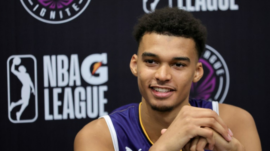 French prodigy Wembanyama gets early taste of NBA