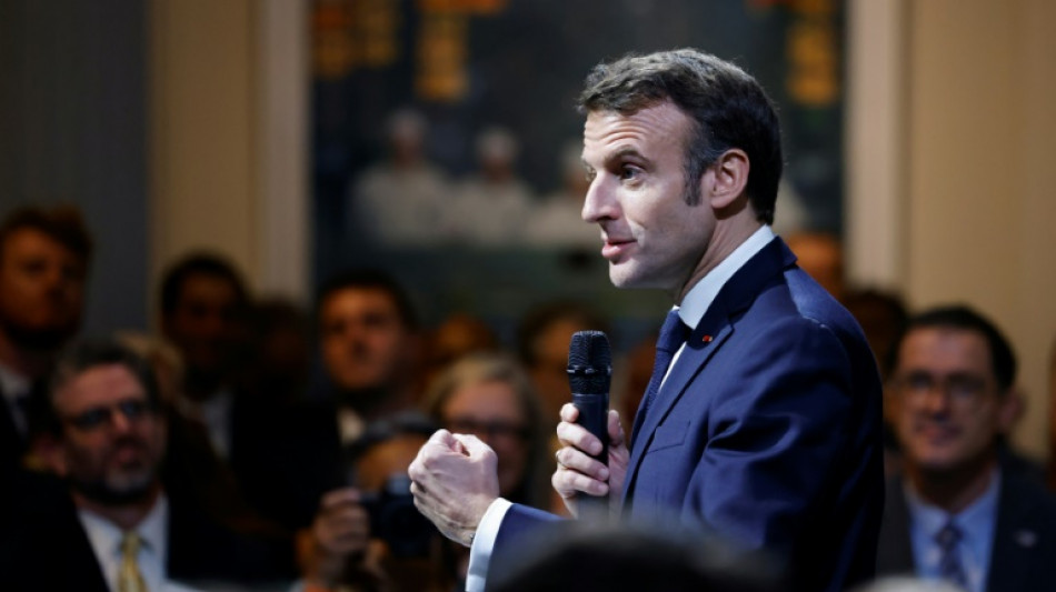 Macron dijo que tuvo una "discusi&oacute;n clara y franca" con Elon Musk