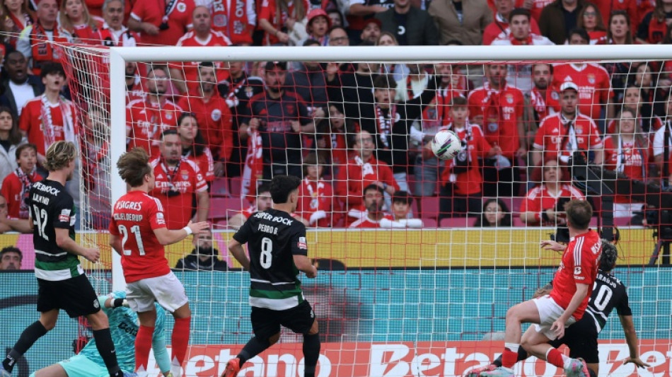 Benfica deny Sporting to take Portuguese title race to wire