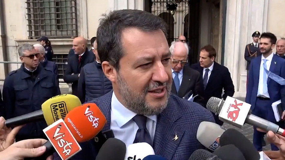 Salvini, 'voglio far partire i lavori Ponte al pi&ugrave; presto'
