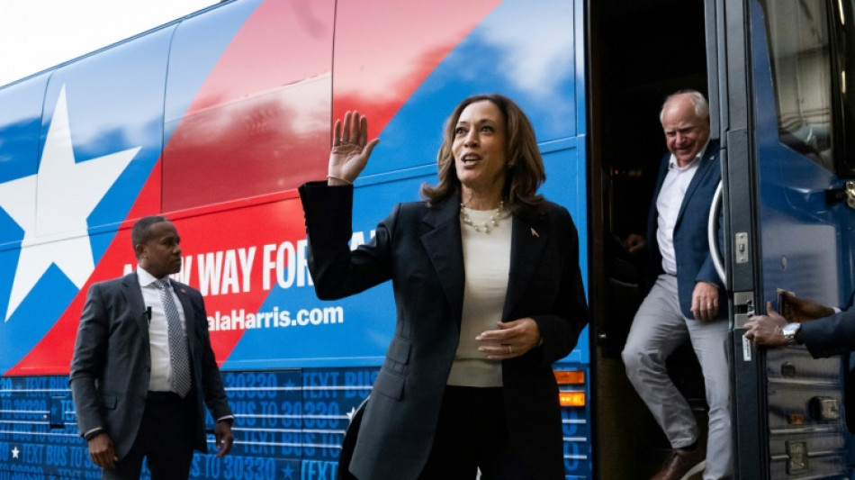 Harris se somete a un examen medi&aacute;tico en su primera entrevista como candidata